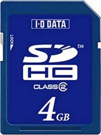 IO DATA SDHC-4G