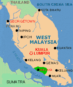 �}���[�����̒n�}